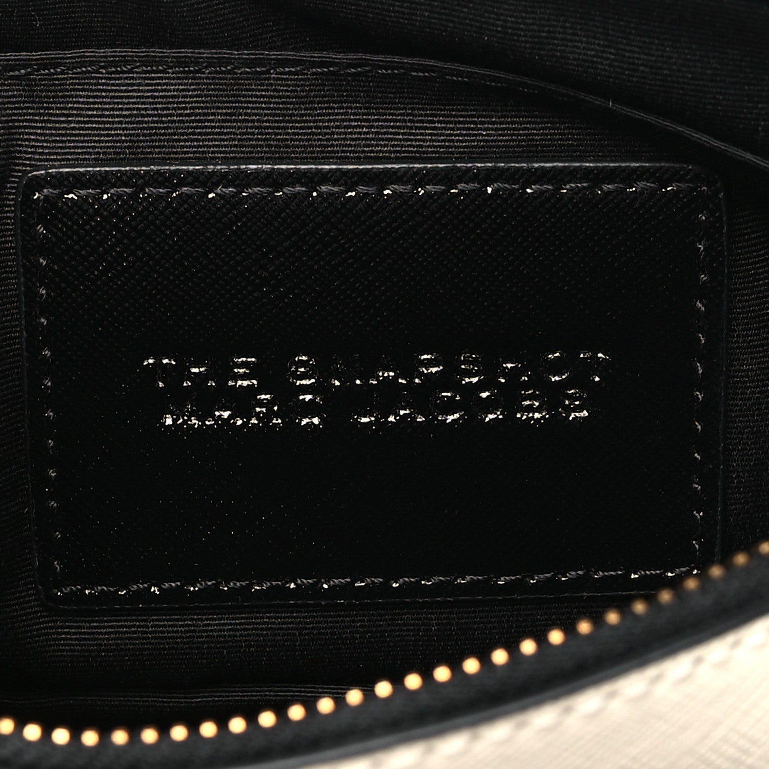 Marc Jacobs Saffiano Snapshot Camera Bag Black Grey 7 of 12