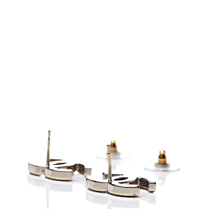 Chanel Metal CC Earrings Gold 4 of 5