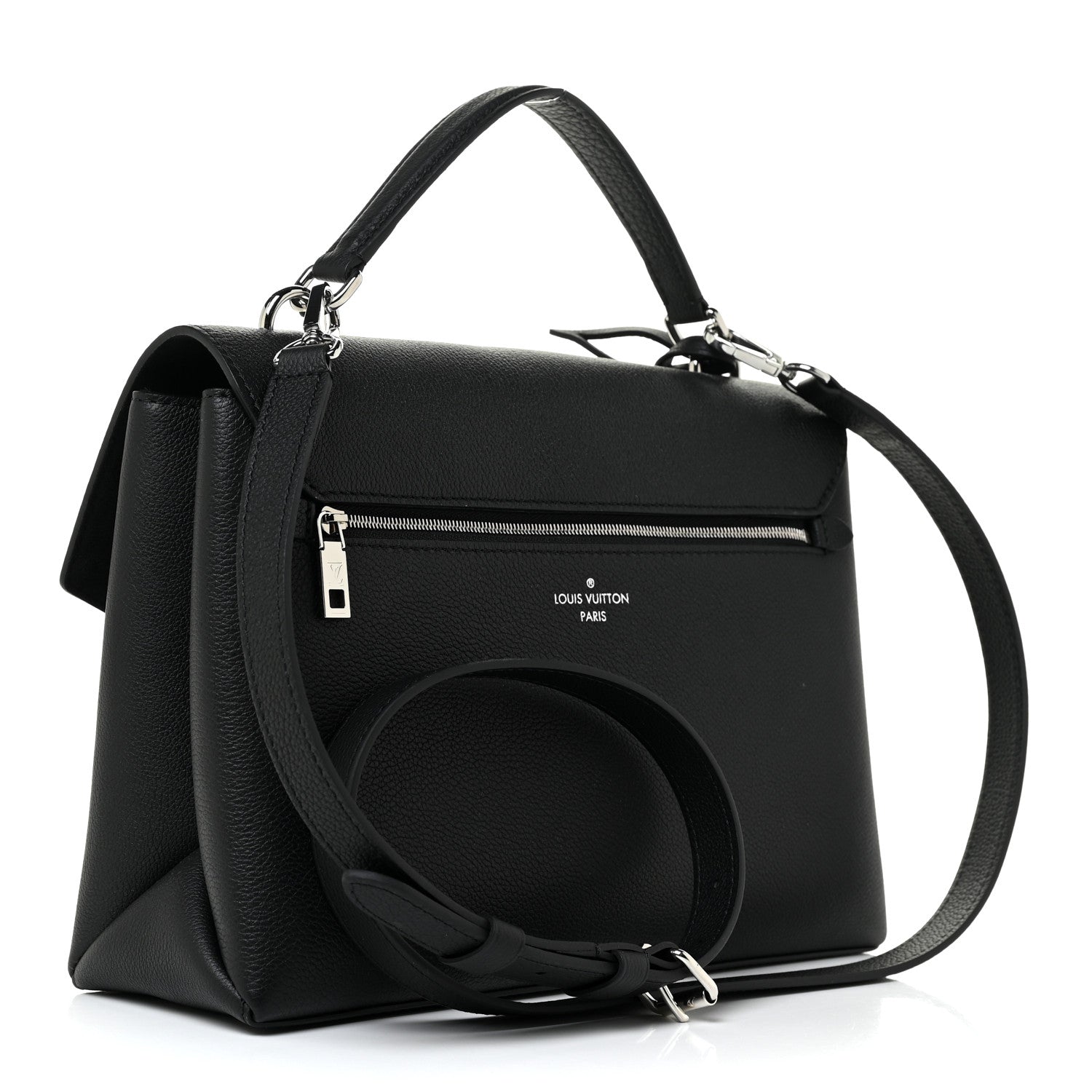 Louis Vuitton Soft Calfskin My Lockme Top Handle Black 3 of 17