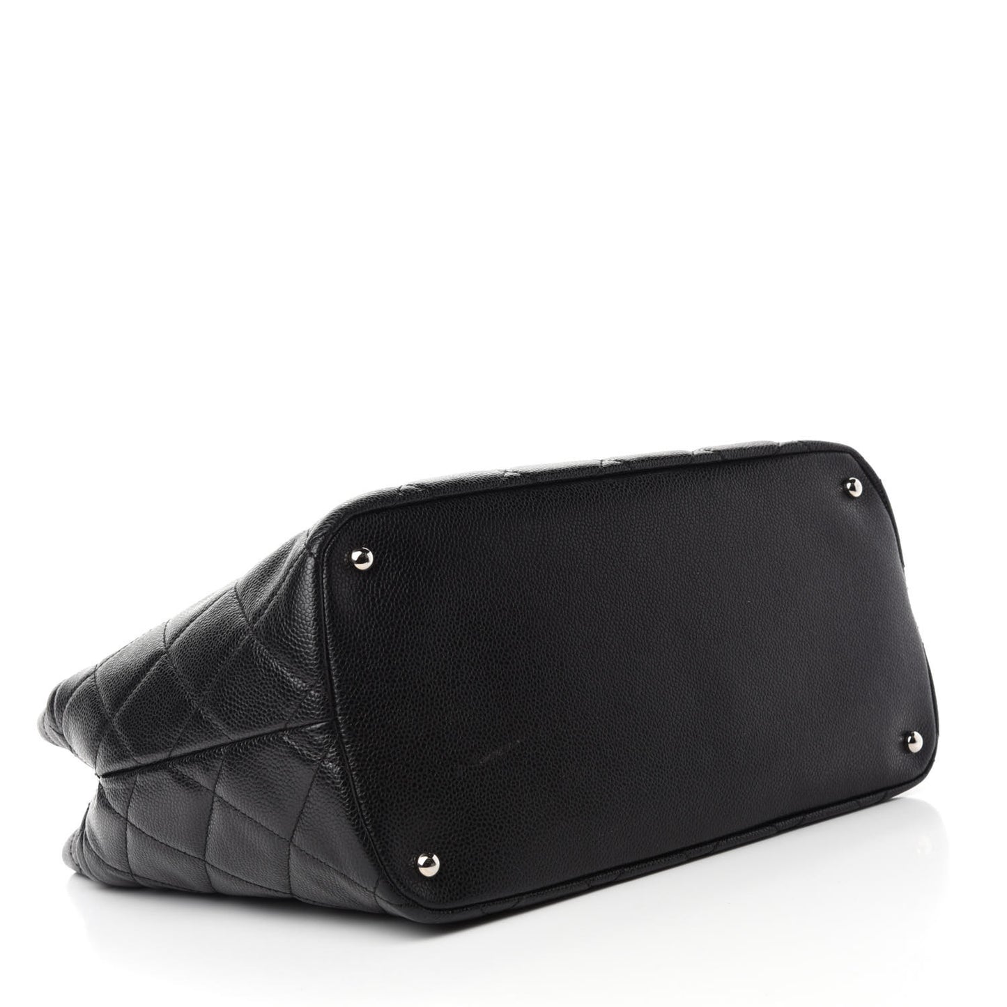 Caviar Quilted CC Timeless Soft Tote Black