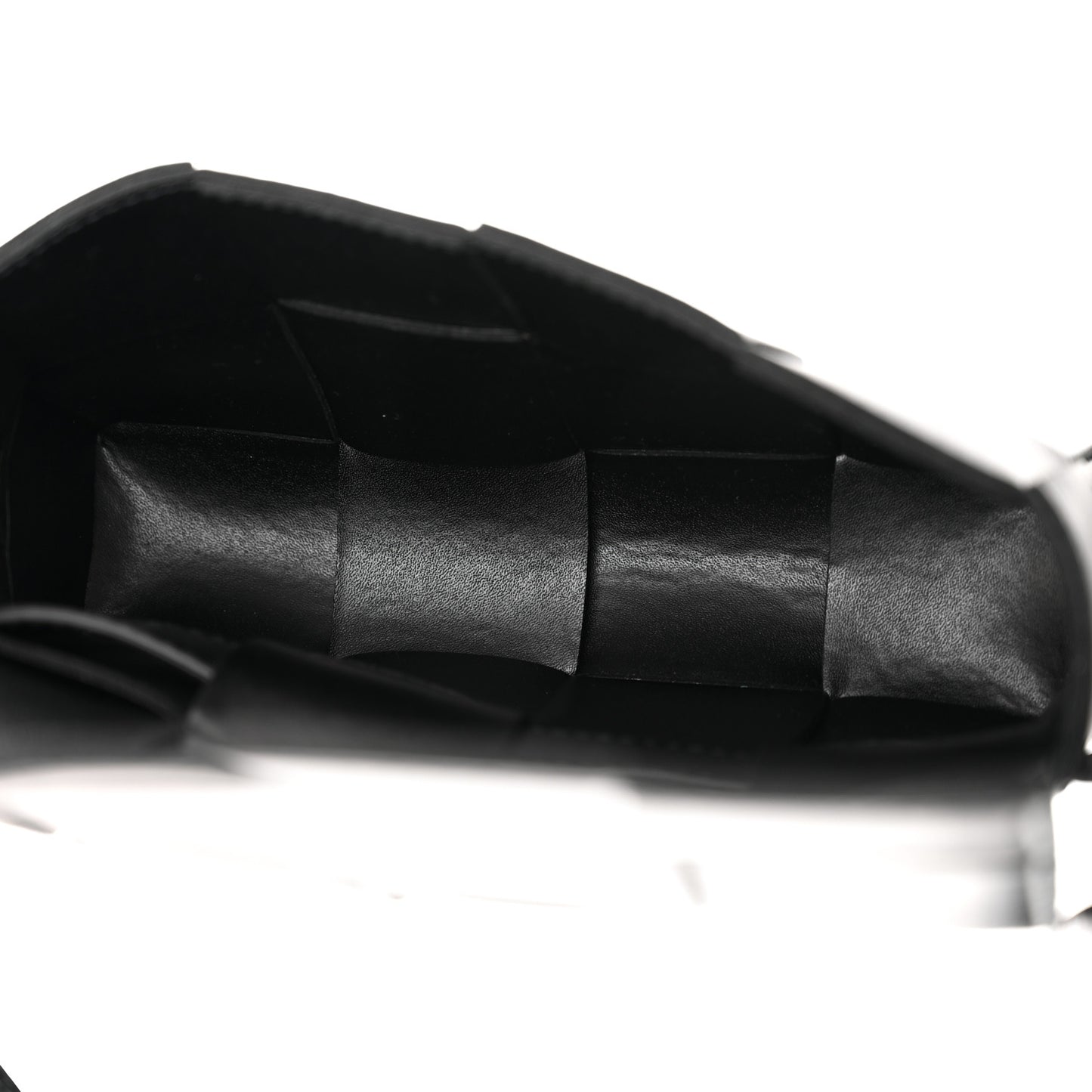 Nappa Maxi Intreccio The Belt Cassette Bag Black