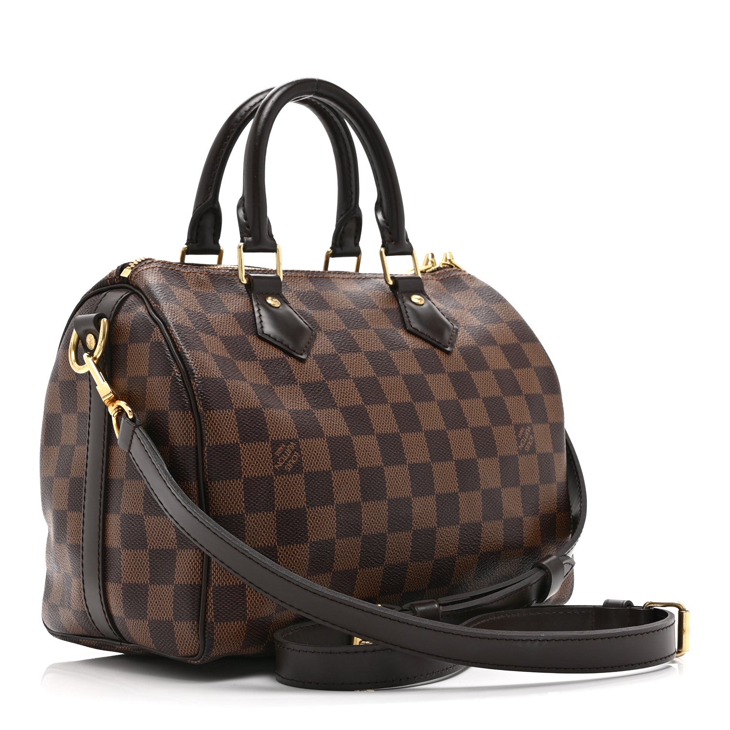 Louis Vuitton Damier Ebene Speedy Bandouliere 25 3 of 10