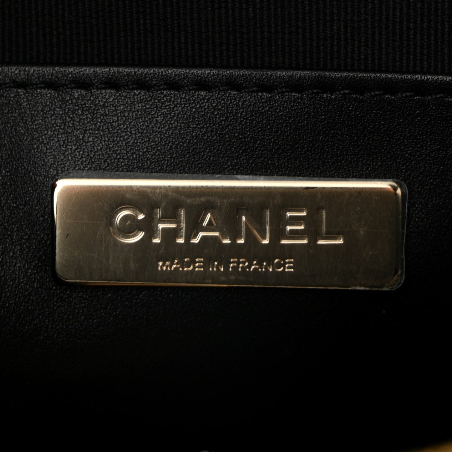 Lambskin Quilted Walk of Fame Star Bag Black