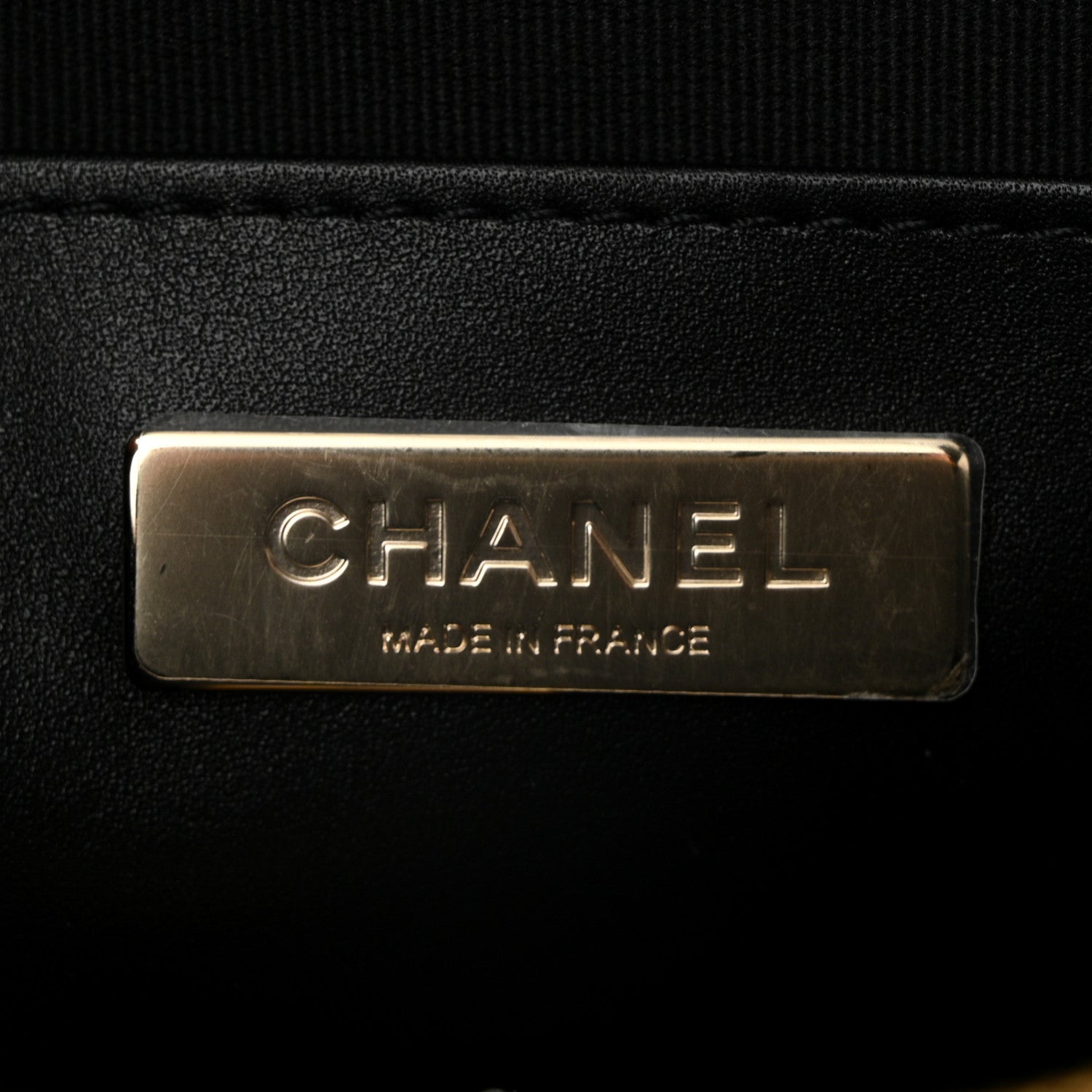 Chanel Lambskin Quilted Walk of Fame Star Bag Black 6 of 11