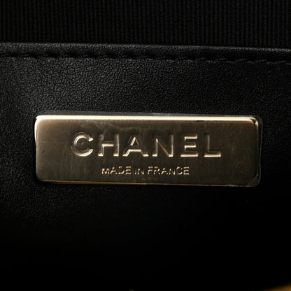 Chanel Lambskin Quilted Walk of Fame Star Bag Black 6 of 11