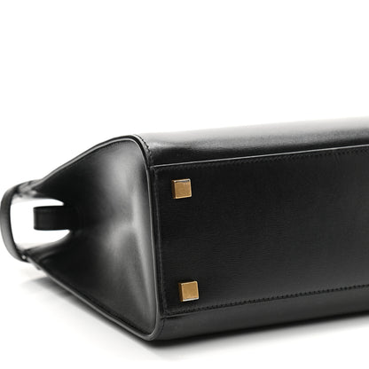 Saint Laurent Calfskin Small Manhattan Shopper Tote Black 9 of 10