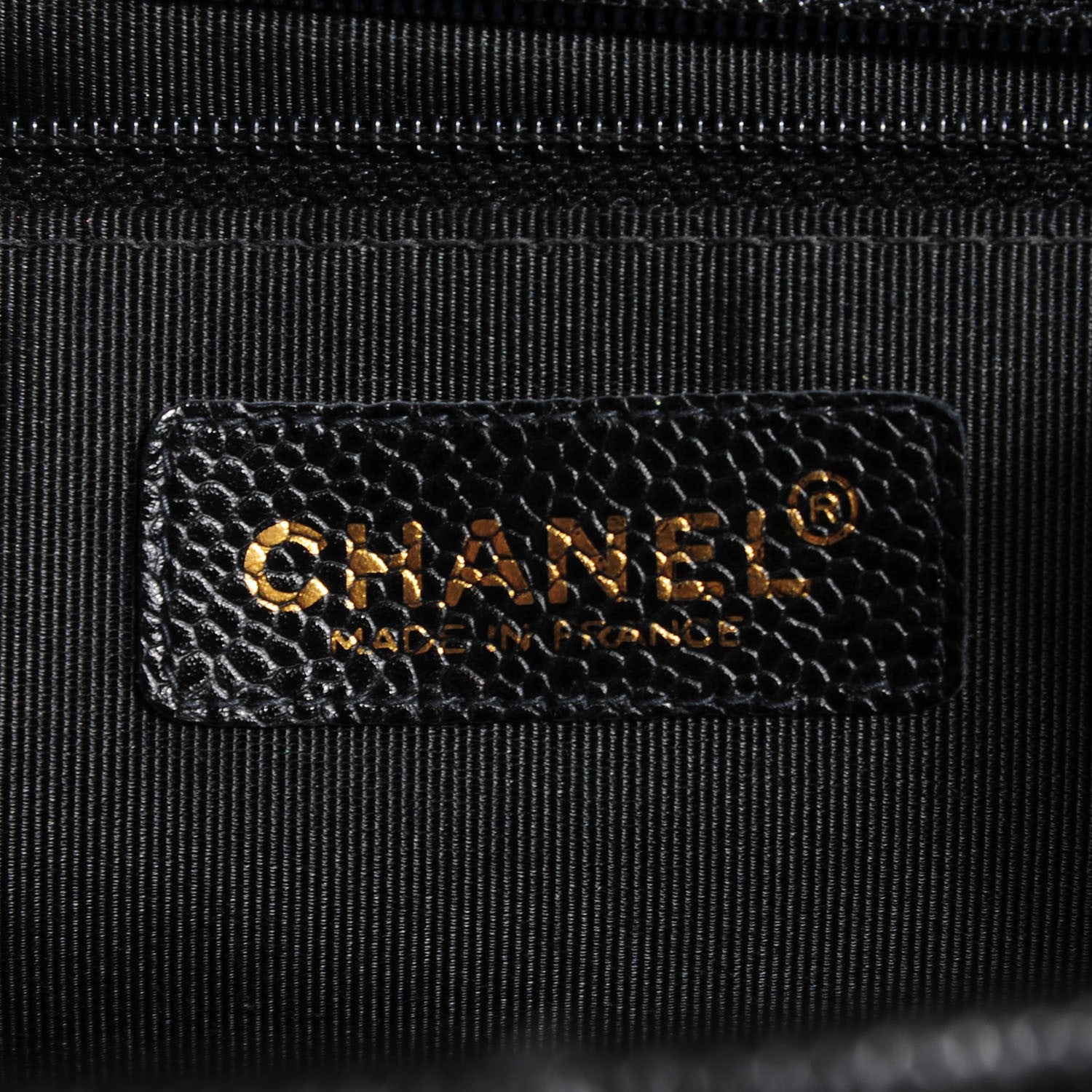 Chanel Caviar Quilted Shoulder Bag Black 6 of 7