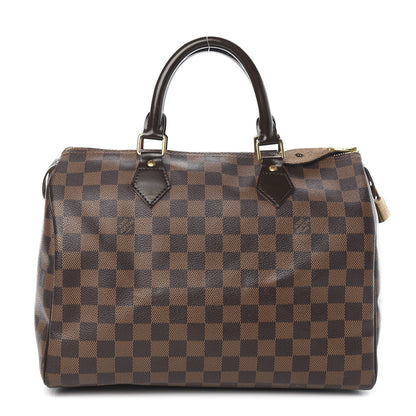 Louis Vuitton Damier Ebene Speedy 30 1 of 14