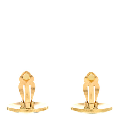 Chanel CC Clip On Earrings Gold 3 of 4