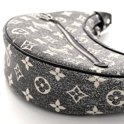 Louis Vuitton Monogram Jacquard Denim Loop Black 9 of 10