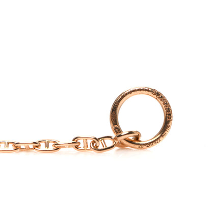 Hermes 18K Rose Gold Diamond PM Farandole Bracelet ST 4 of 6