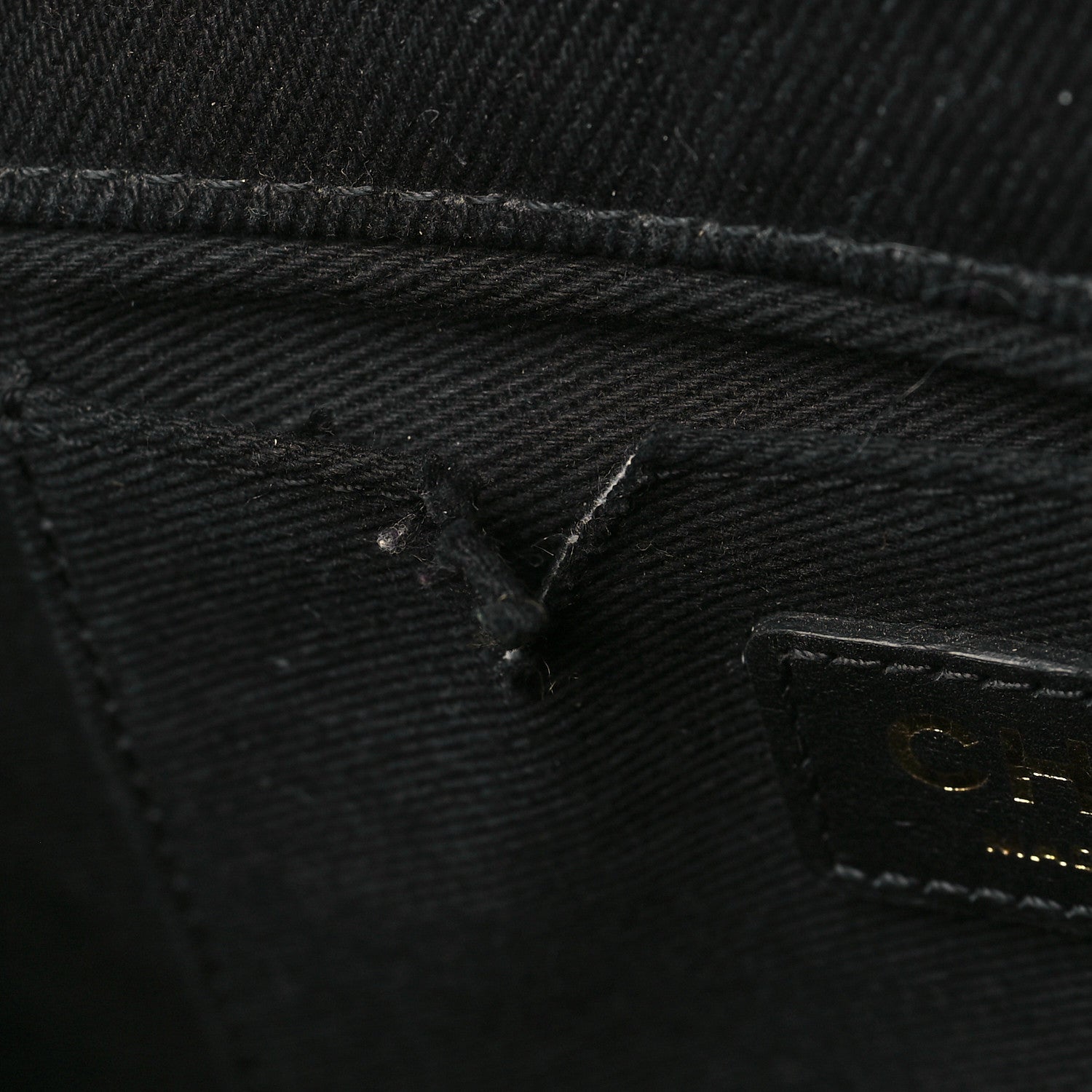 Chanel Denim Coco Flap Black 11 of 13
