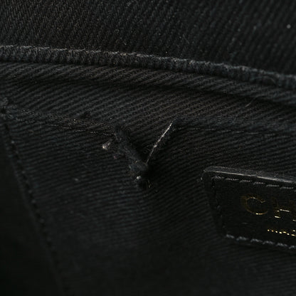 Chanel Denim Coco Flap Black 11 of 13