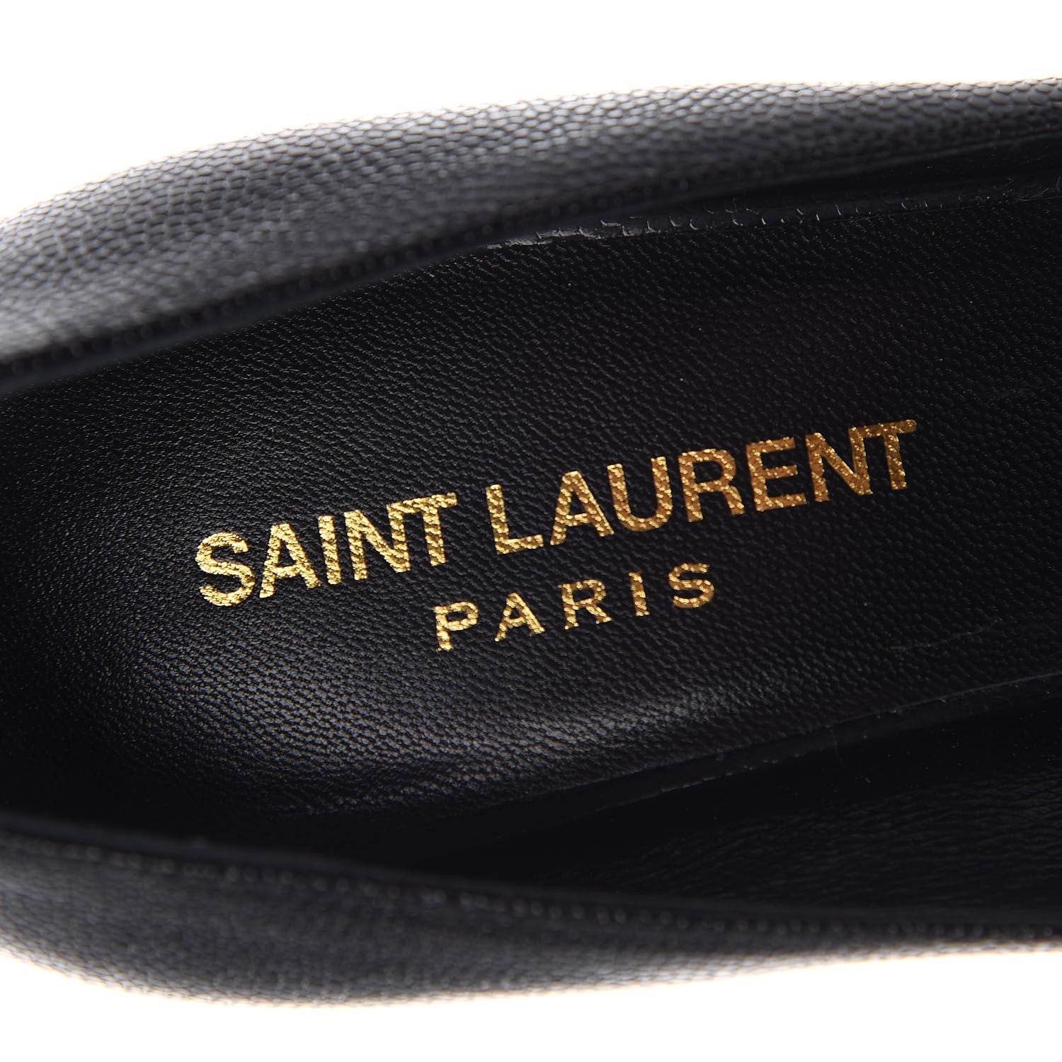Saint Laurent Grain de Poudre Classic Janis 80 Escarpin Pumps 36 Black 6 of 9