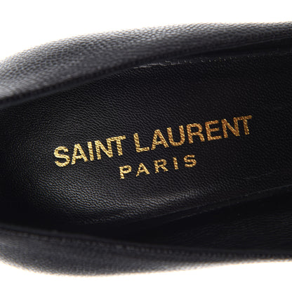 Saint Laurent Grain de Poudre Classic Janis 80 Escarpin Pumps 36 Black 6 of 9