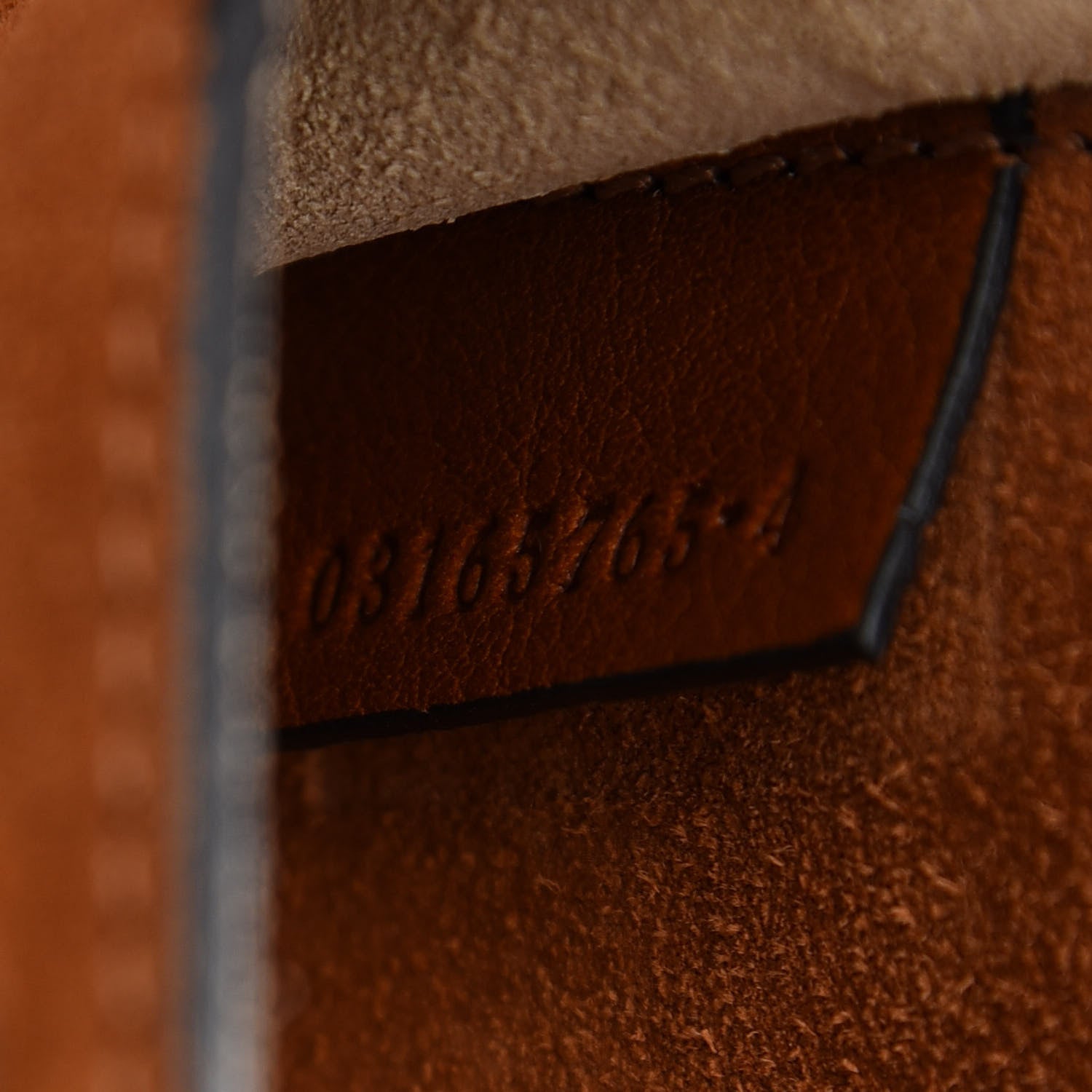 Chloe Suede Calfskin Braided Mini Hudson Shoulder Bag Caramel 7 of 9