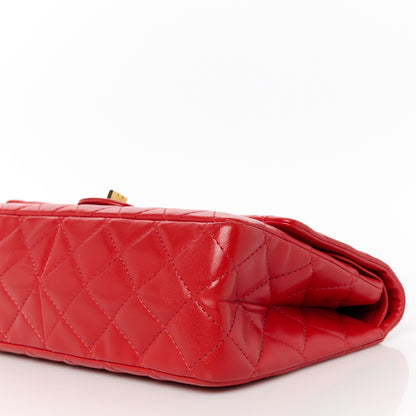 Chanel Lambskin Quilted 2.55 Reissue 226 Flap Red 10 of 10