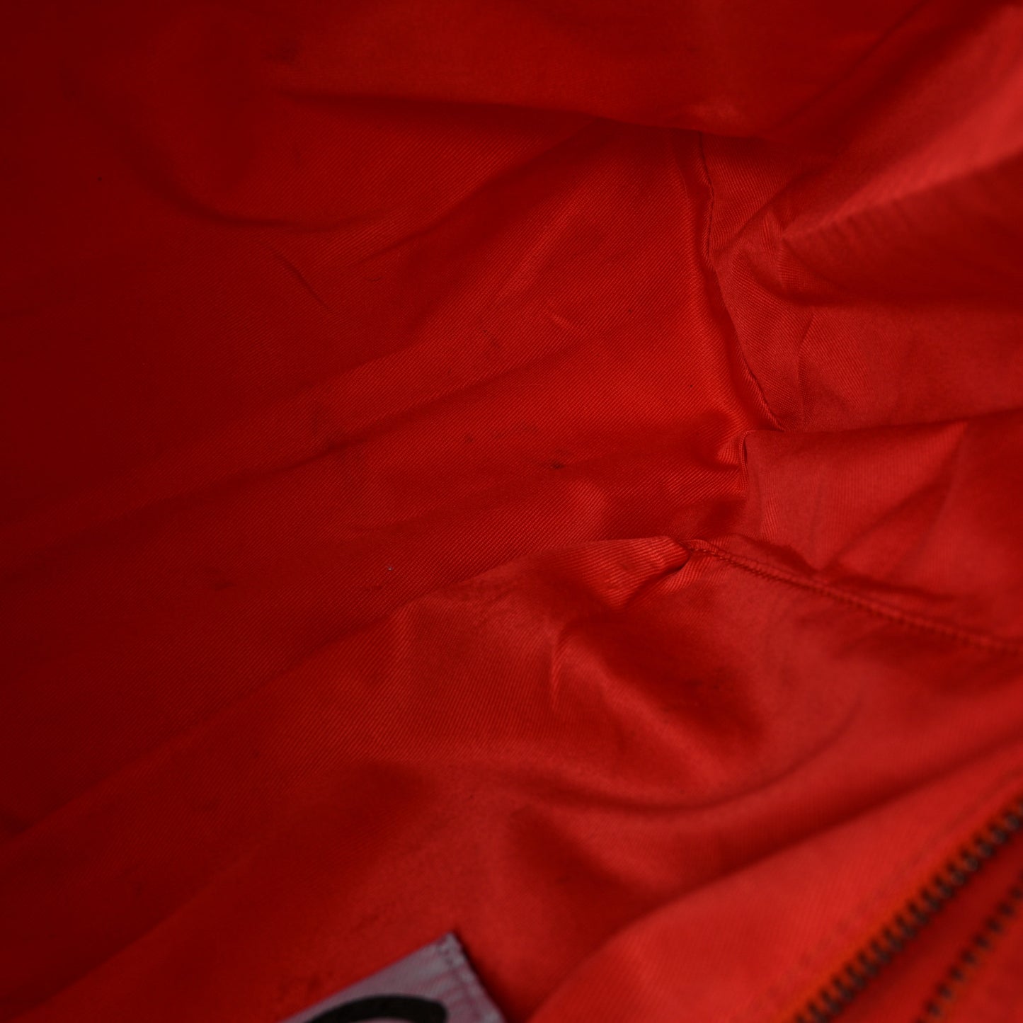 Vegan Leather Medium Shopping Bag Orange