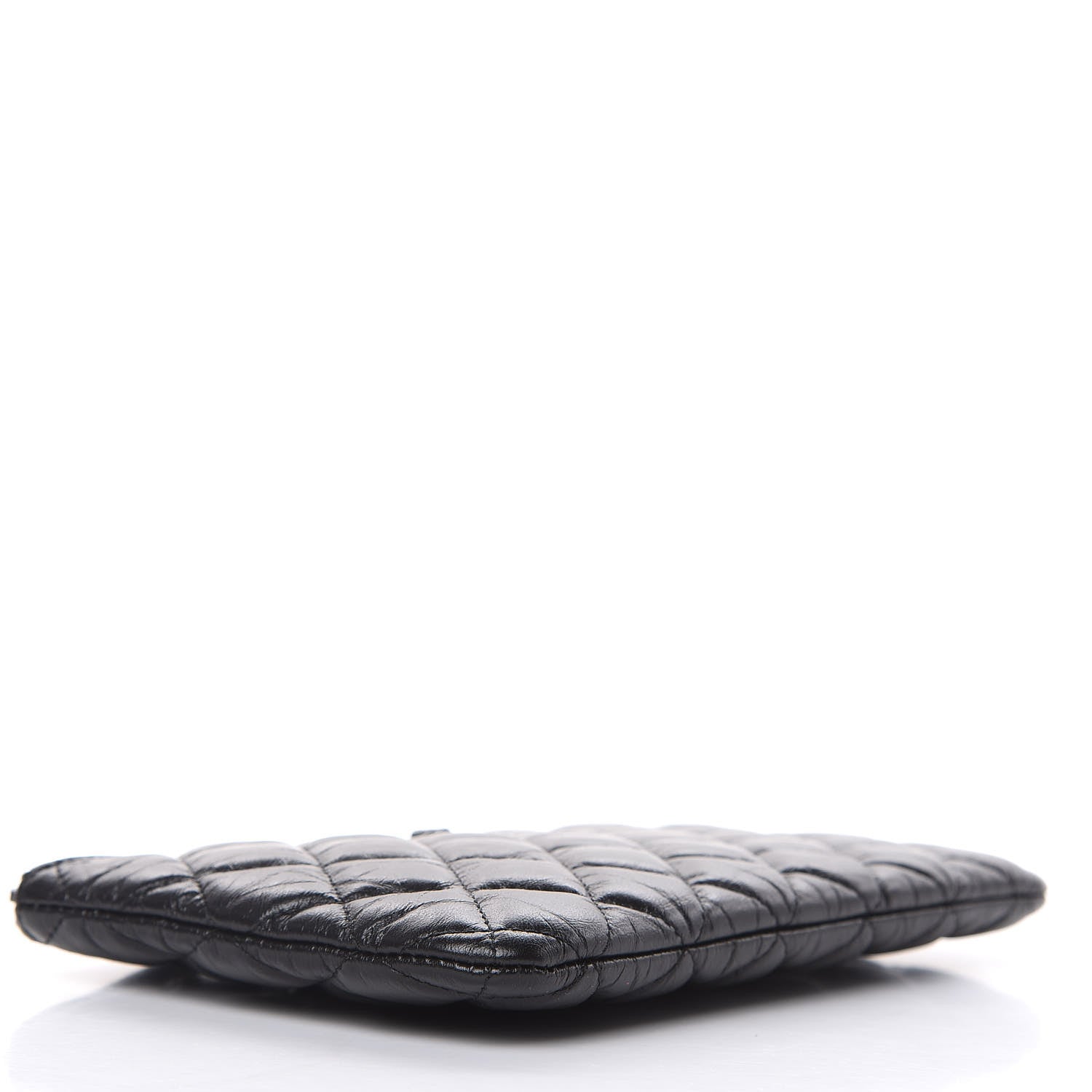 Chanel Aged Calfskin Quilted Medium Reissue Cosmetic Case So Black 4 of 8