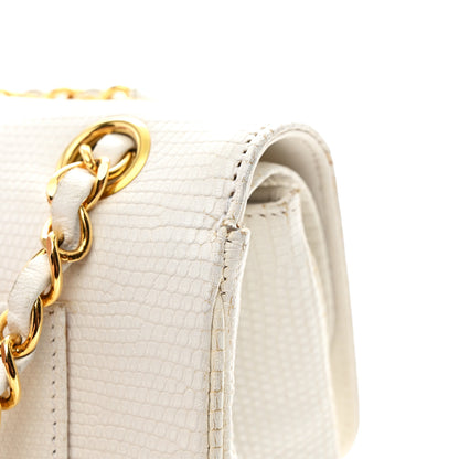 Chanel Lizard Small Double Flap White 25 of 25
