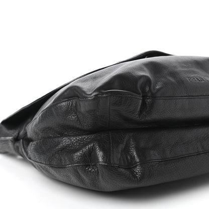 Prada Vitello Daino Hobo Flap Black 6 of 9