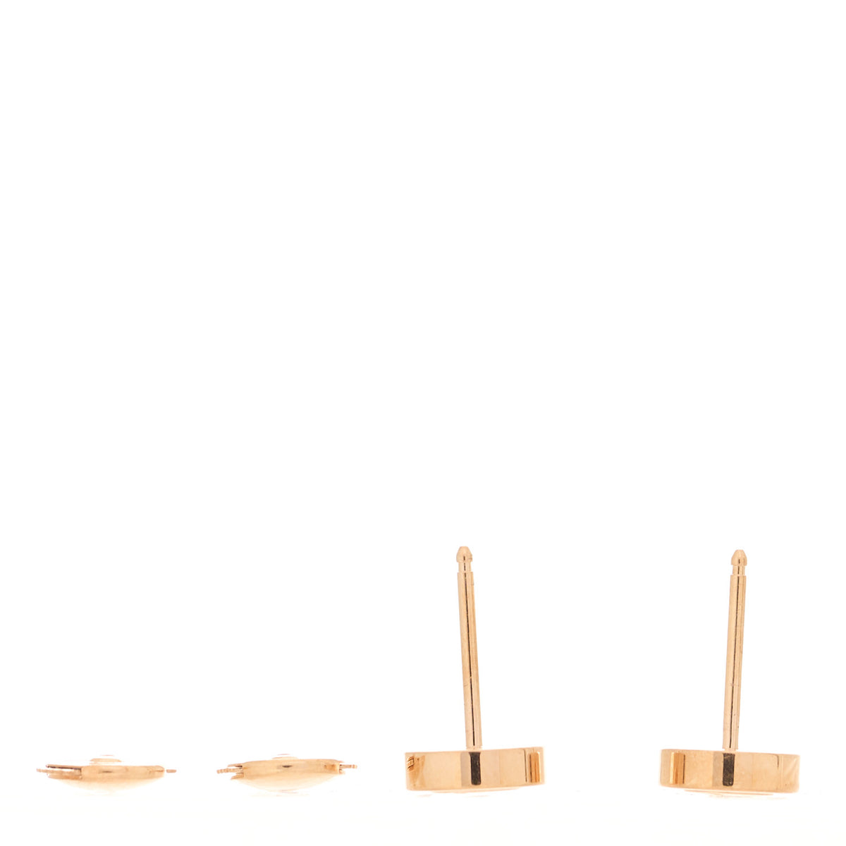 18K Pink Gold LOVE Earrings