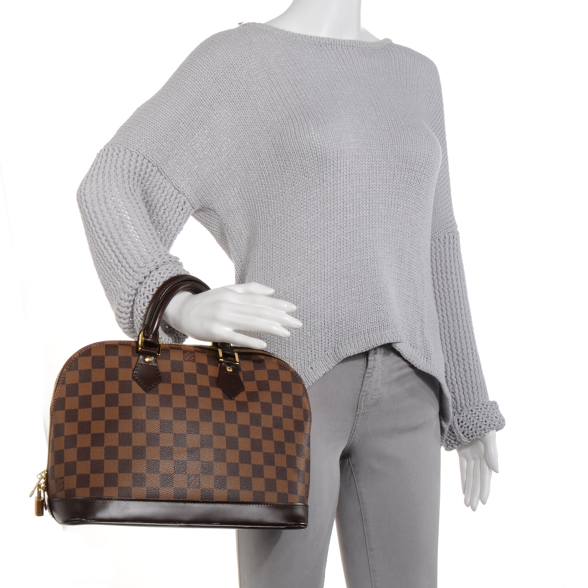 Louis Vuitton Damier Ebene Alma PM 2 of 7