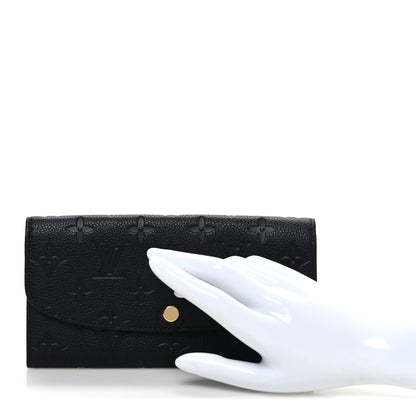 Louis Vuitton Empreinte Emilie Wallet Black Dune 2 of 7