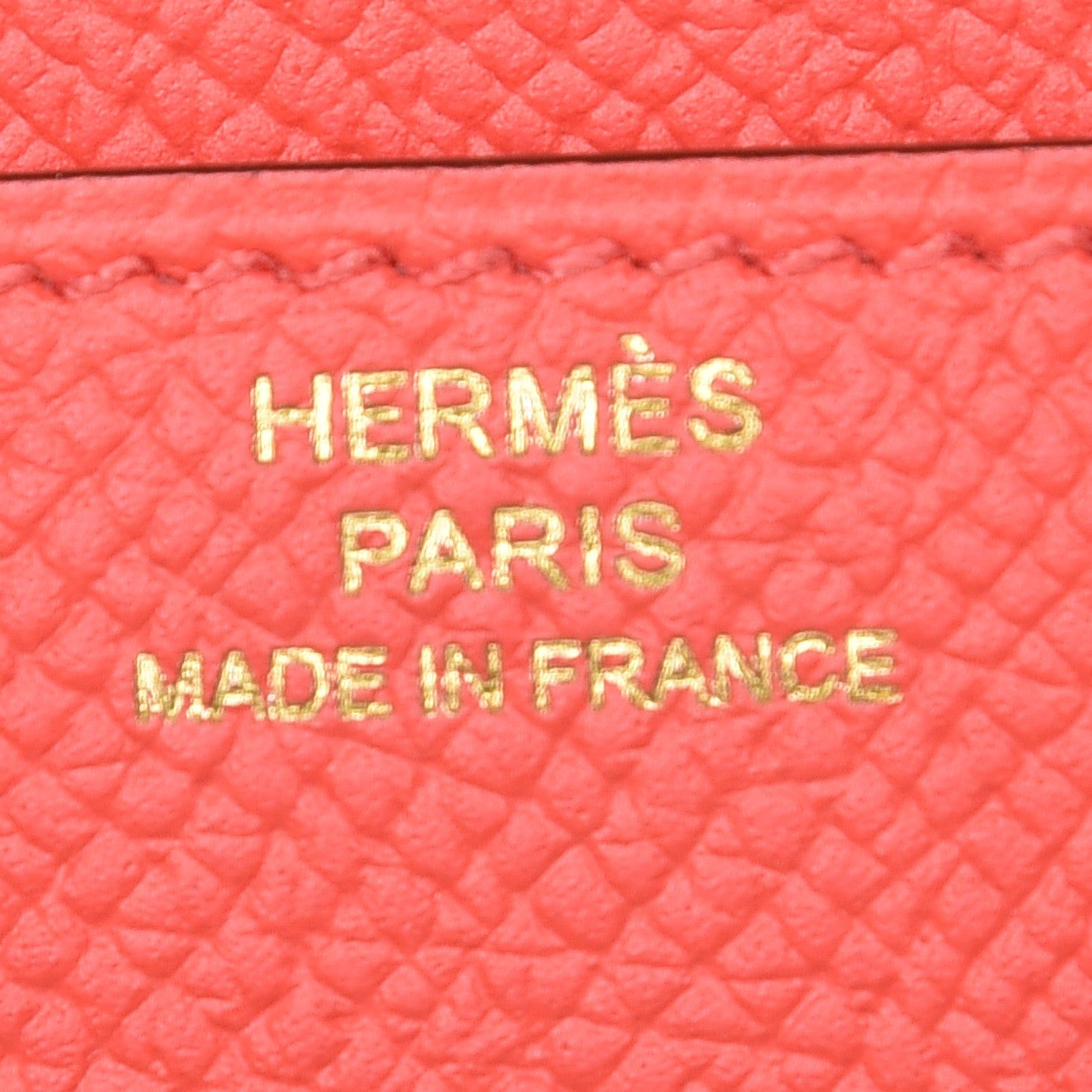 Hermes Epsom Constance Long Wallet Rose Jaipur 7 of 8