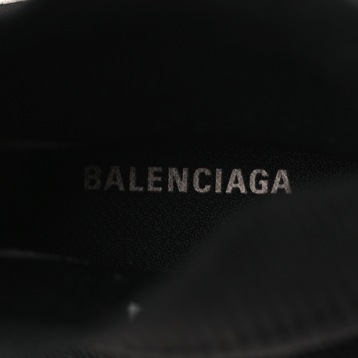 Balenciaga Neoprene Knit Womens Speed Clear Sole Sneakers 37 Black White 9 of 13