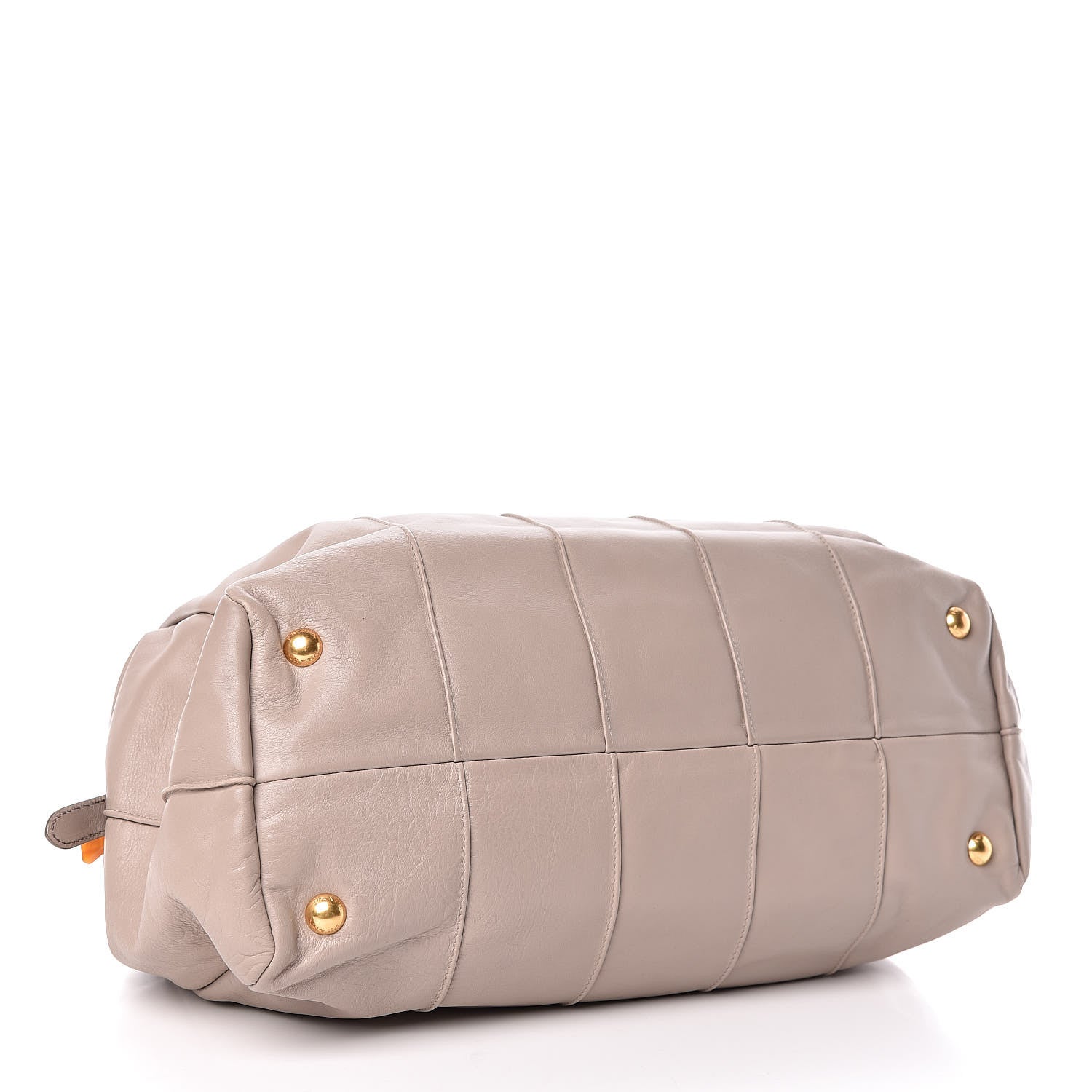 Prada Goatskin Tortoise Chain Tote Pomice 5 of 10