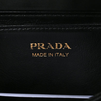 Prada New Calfskin Ingrid Top Handle Bag Black 6 of 9