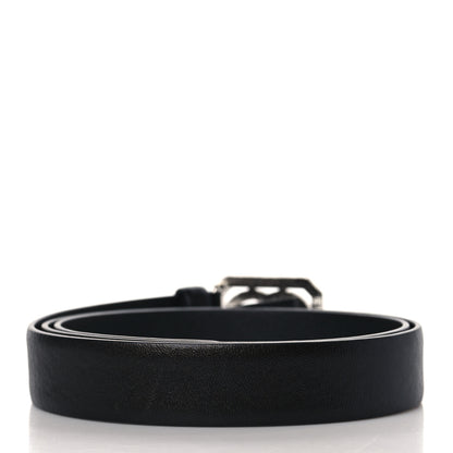 Chanel Calfskin Crystal CC Vendome Belt 85 34 Black 3 of 6