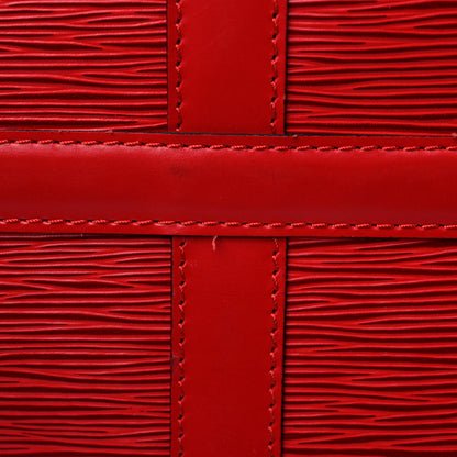 Louis Vuitton Epi Keepall 55 Castillan Red 13 of 16