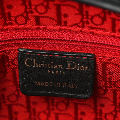 Christian Dior Lambskin Cannage Large Lady Dior Black 6 of 13
