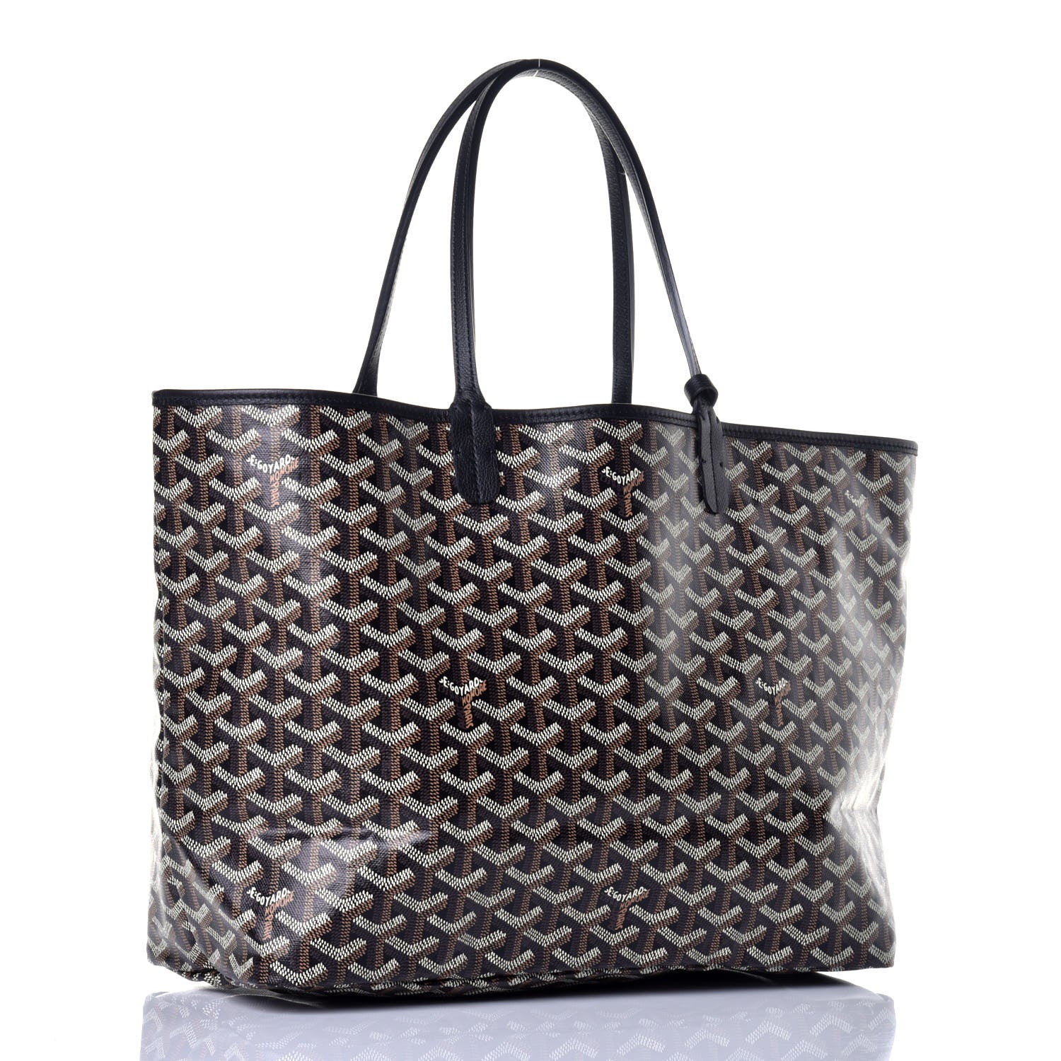 Goyard Goyardine Saint Louis PM Black 3 of 8