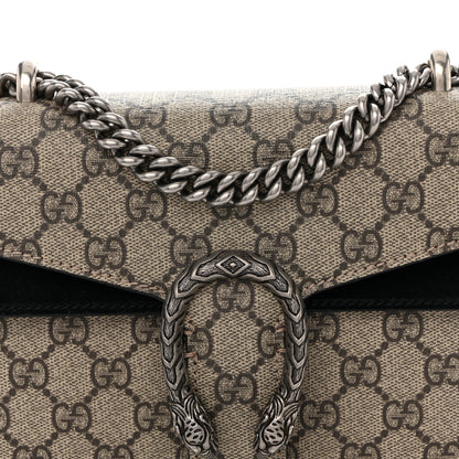 Gucci GG Supreme Monogram Mini Dionysus Shoulder Bag Black 8 of 12