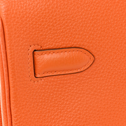 Hermes Togo Birkin 35 Orange 14 of 14