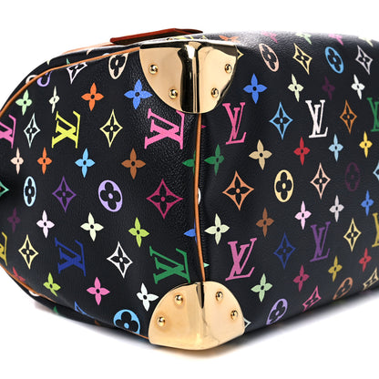 Louis Vuitton Monogram Multicolor Speedy 30 Black 7 of 22