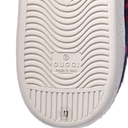 Gucci Covered Wool Big GG Monogram Mens Sneaker 13 Blue 7 of 10