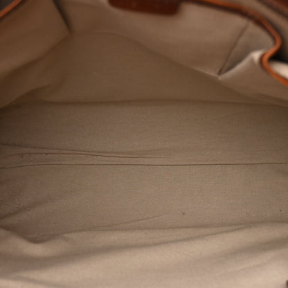 Burberry Prorsum Buffalo Raffia Tote Dark Tan 5 of 15