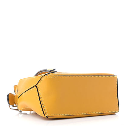 Loewe Calfskin Mini Puzzle Bag Narcisus Yellow 4 of 9