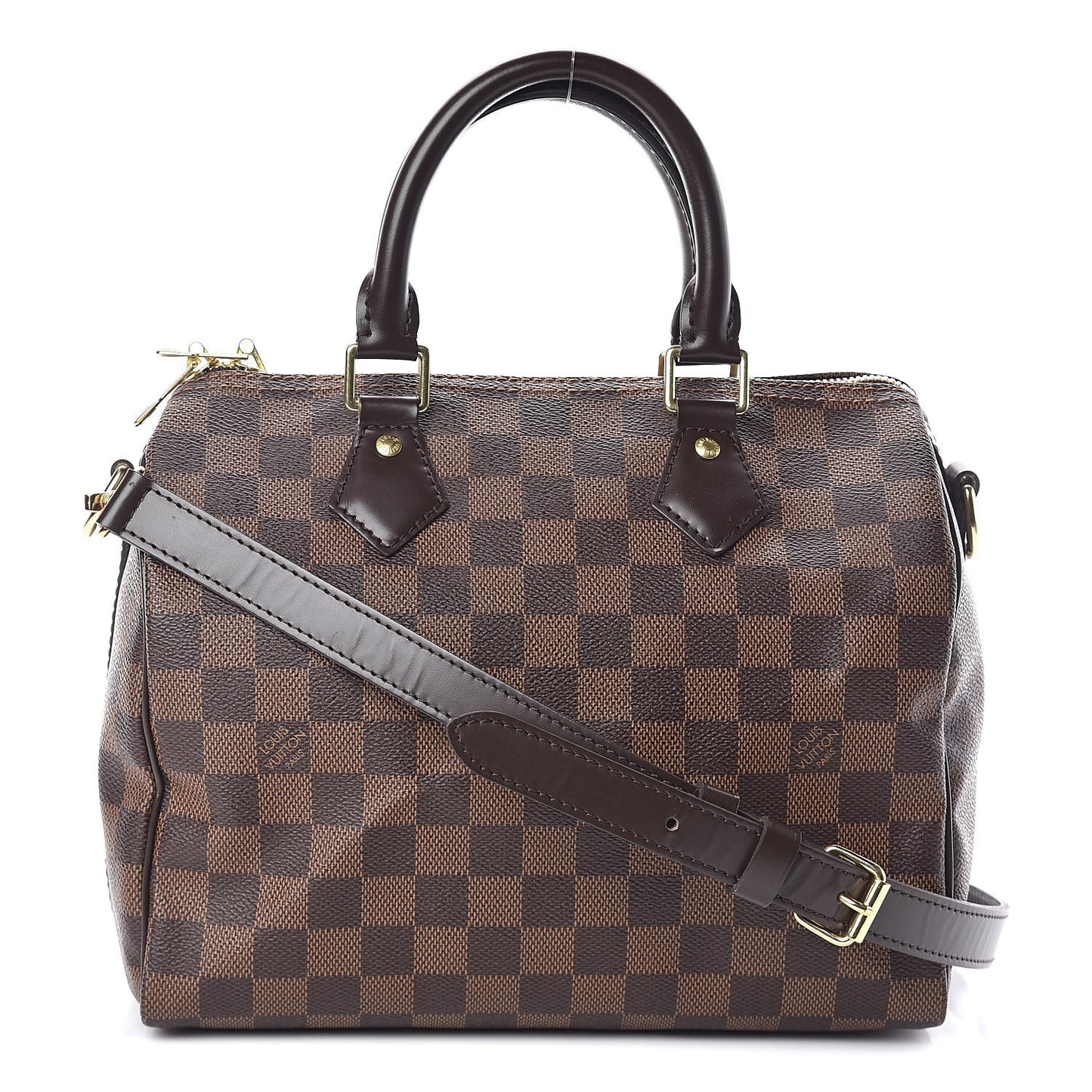 Damier Ebene Speedy Bandouliere 25