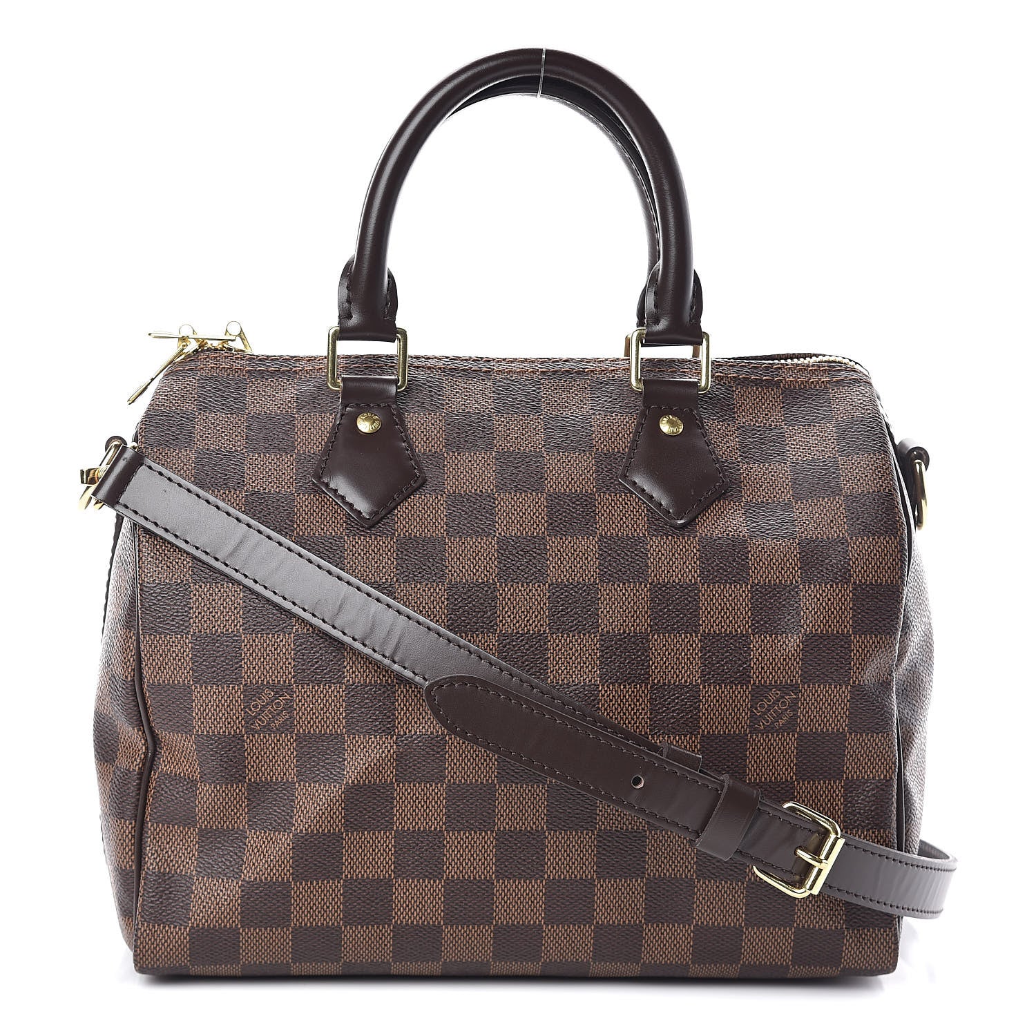 Louis Vuitton Damier Ebene Speedy Bandouliere 25 1 of 11