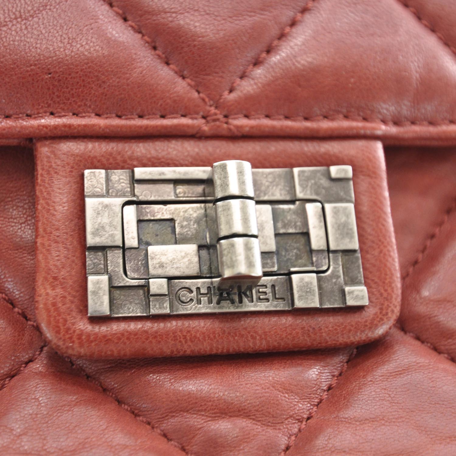 Chanel Lambskin Take Away Flap Bag Red 10 of 10