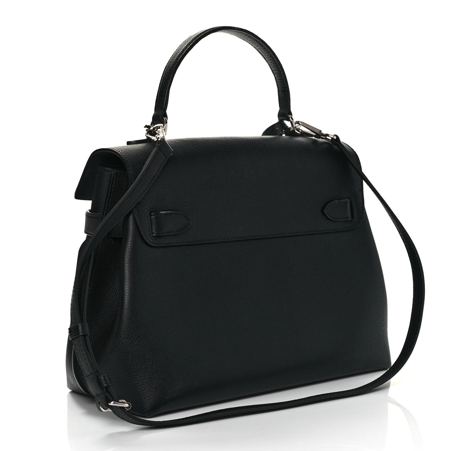 Soft Calfskin Lockme Ever Black