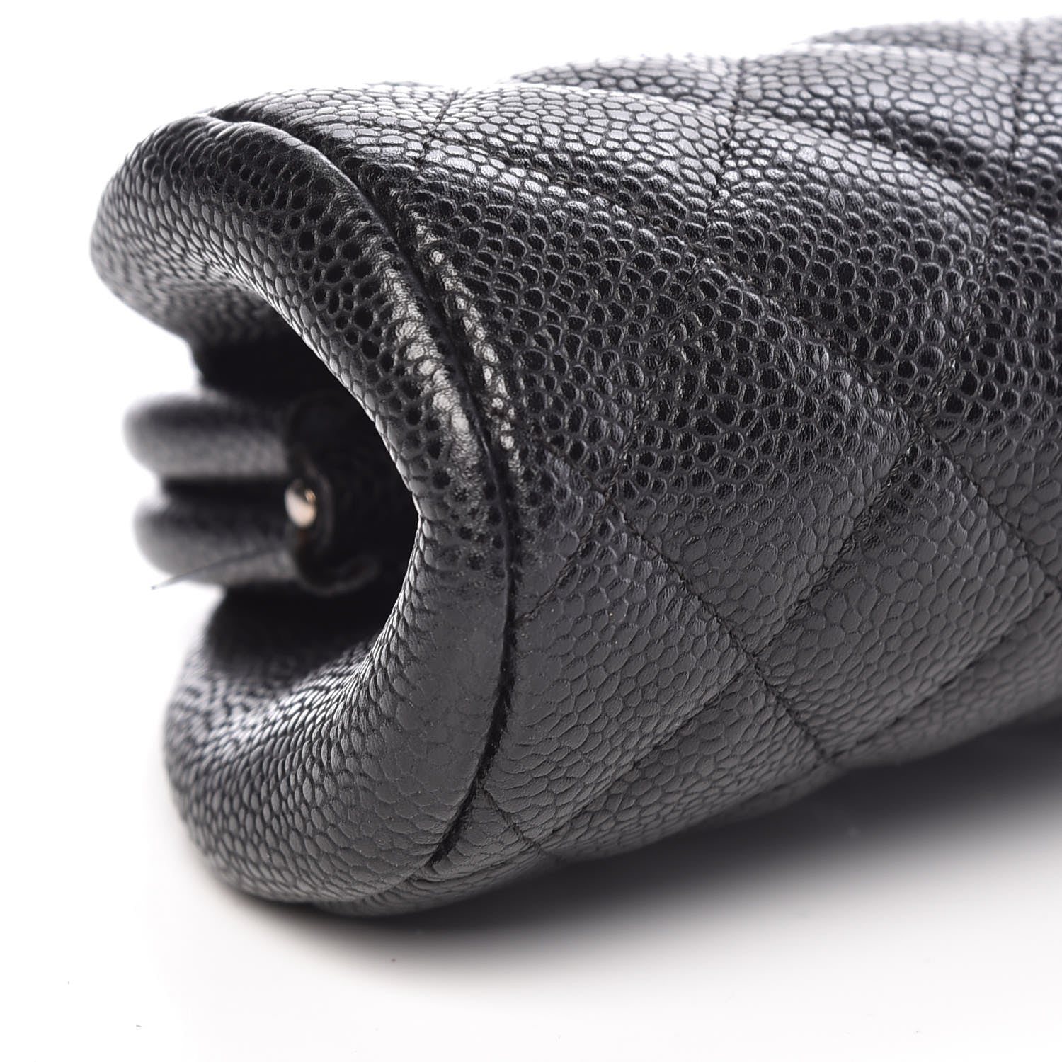 Chanel Caviar Quilted Timeless Clutch Black 8 of 9