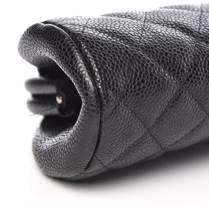 Chanel Caviar Quilted Timeless Clutch Black 8 of 9