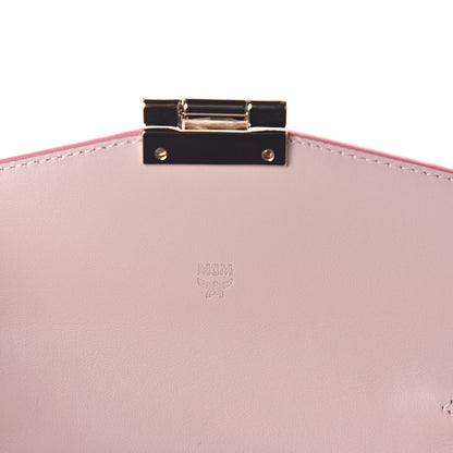 MCM Visetos Large Patricia Wallet On Chain Soft Pink 6 of 8
