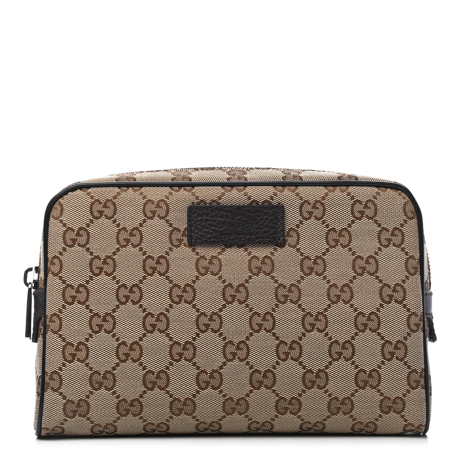Gucci Monogram Belt Bag Dark Brown 1 of 9